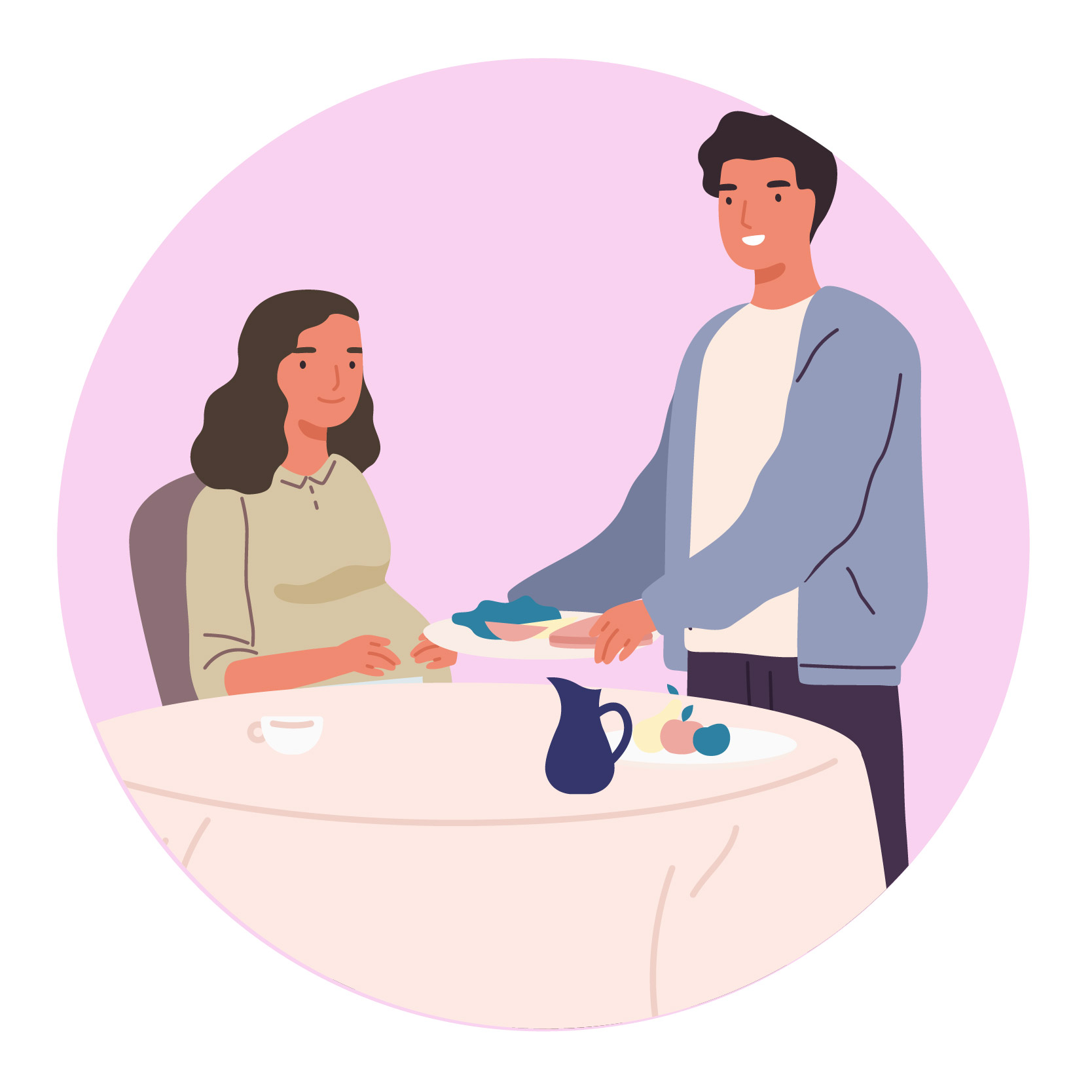 Six Pregnancy Myths Debunked-Infographic-2022-01 Six Pregnancy Myths Debunked-Infographic-2022-01