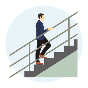Take the stairs