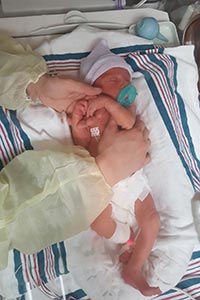 Rey Padilla in NICU